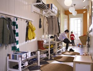 Przedpokój rodzinny /hol IKEA