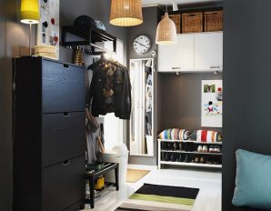 Przedpokój dobrze zorganizowany