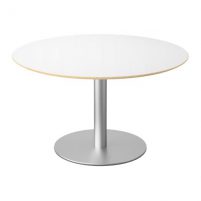 BILLSTA Stół biały/srebrny Ikea