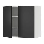 FAKTUM Szafka śc/2 drzwi Applad czarny 80x70cm Ikea