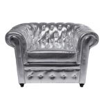 Oxford 2-seater Silver Deluxe Sofa Kare Design Kare Style