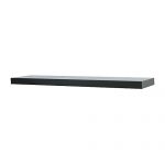 LACK Półka ścienna czarna 110 cm Ikea
