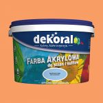 DEKORAL Farba emulsyjna akrylowa 2,5 l dojrzała pomarańcza Leroy Merlin