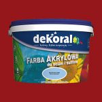 DEKORAL Farba emulsyjna akrylowa 2,5 l  dojrzała wiśnia Leroy Merlin