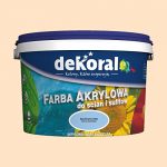 DEKORAL Farba emulsyjna akrylowa 2,5 l  herbaciana róża Leroy Merlin