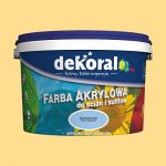 DEKORAL Farba emulsyjna akrylowa 2,5 l koktajl bananowy Leroy Merlin