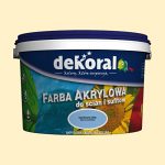 DEKORAL Farba emulsyjna akrylowa 2,5 l słodka gruszka Leroy Merlin