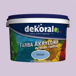 DEKORAL Farba emulsyjna akrylowa 2,5 l zapach lawendy Leroy Merlin