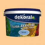 DEKORAL Farba emulsyjna akrylowa 2,5 l miodowy Leroy Merlin