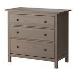 HEMNES Komoda, 3 szuflady, szarobrązowy IKEA