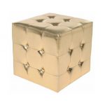 kare design_meble_fotele_pufy_kare design cube shining gold