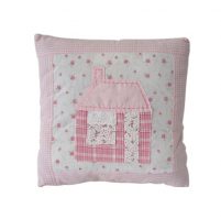 Pink Home Patchworkowa podusia Lovely Home